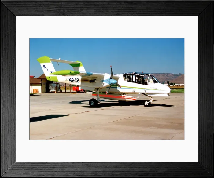 Framed Print : North American Rockwell OV-10A Bronco N646 Framed Print : North American Rockwell OV-10A Bronco N646