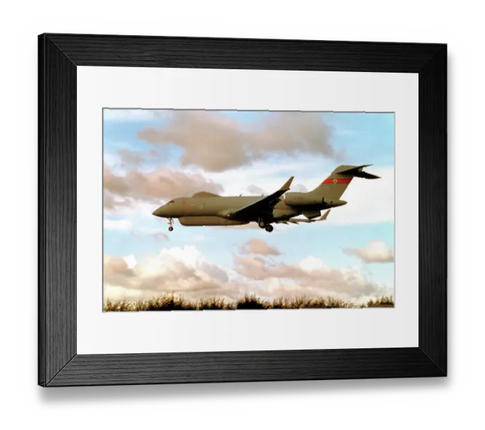 Framed Print : Bombardier Sentinel R. 1 ZJ693 Framed Print : Bombardier Sentinel R. 1 ZJ693