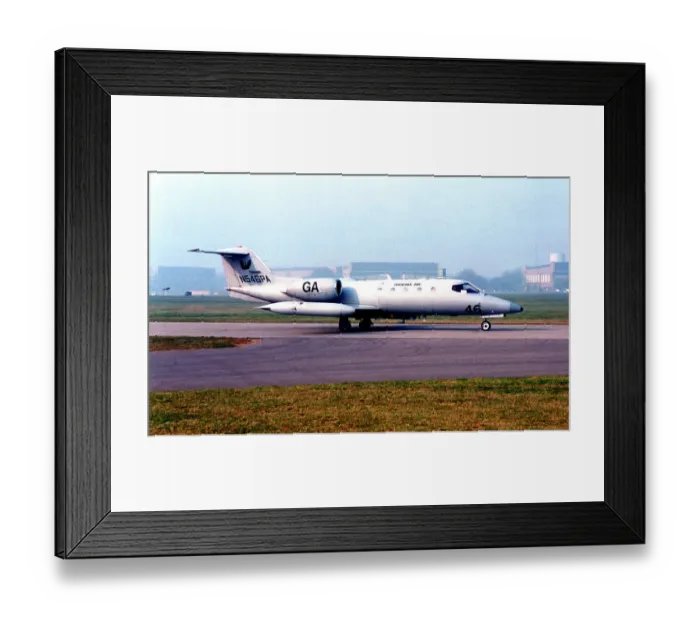 Framed Print : Learjet 35 N546PA Framed Print : Learjet 35 N546PA