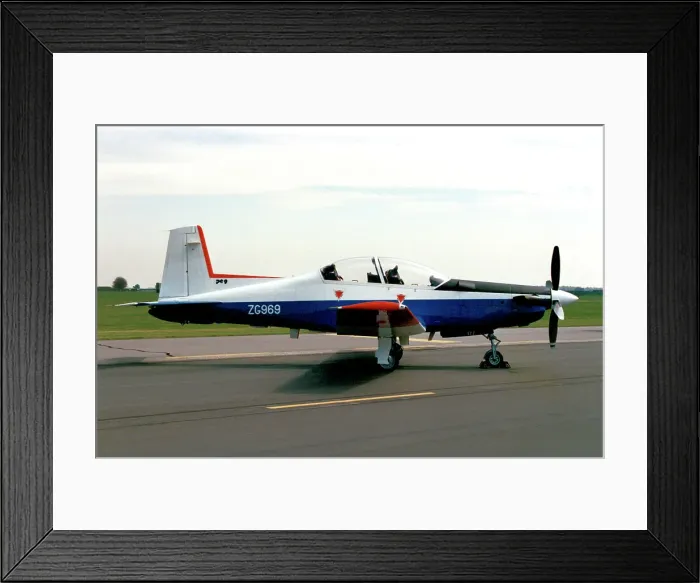 Framed Print : Pilatus PC-9 ZG969 Framed Print : Pilatus PC-9 ZG969