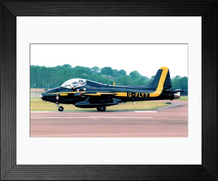 Framed Print : BAC 167 Strikemaster Mk. 80 G-FLYY Framed Print : BAC 167 Strikemaster Mk. 80 G-FLYY