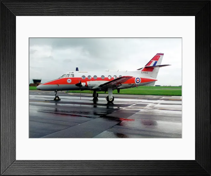 Framed Print : British Aerospace Jetstream T. 1 XX482 Framed Print : British Aerospace Jetstream T. 1 XX482