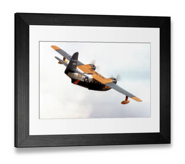 Framed Print : Grumman HU-16C Albatross N7025N - 141262 Framed Print : Grumman HU-16C Albatross N7025N - 141262