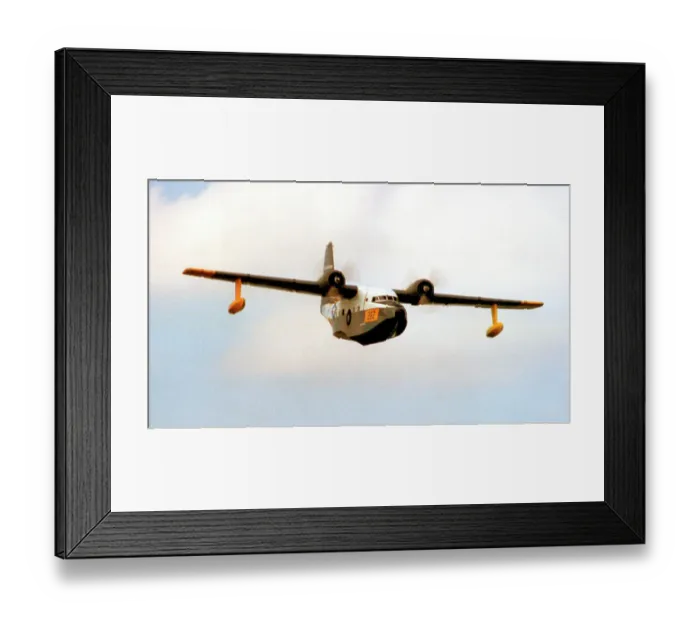 Framed Print : Grumman HU-16C Albatross N7025N - 141262 Framed Print : Grumman HU-16C Albatross N7025N - 141262