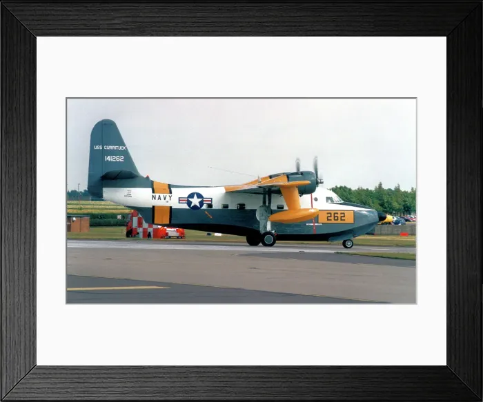 Framed Print : Grumman HU-16C Albatross N7025N - 141262 Framed Print : Grumman HU-16C Albatross N7025N - 141262