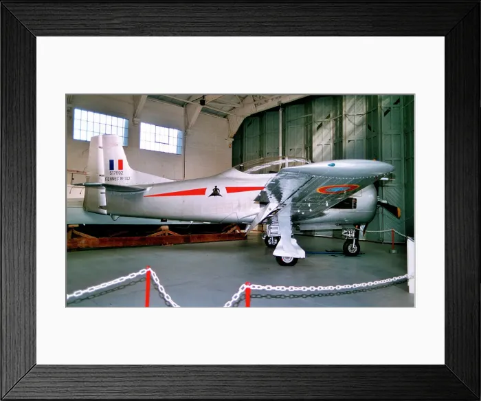 Framed Print : Sud-Aviation T-28S Fennec G-TROY Framed Print : Sud-Aviation T-28S Fennec G-TROY