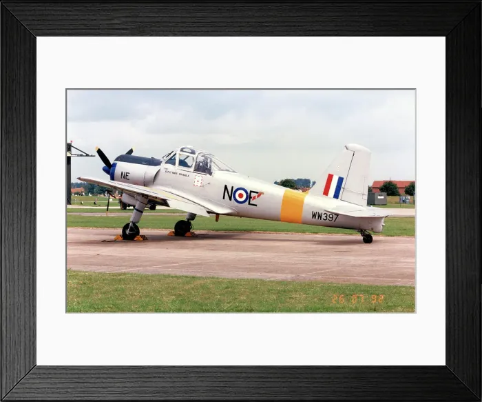 Framed Print : Percival Provost T. 1 G-BKHP - WW397 - N-E Framed Print : Percival Provost T. 1 G-BKHP - WW397 - N-E