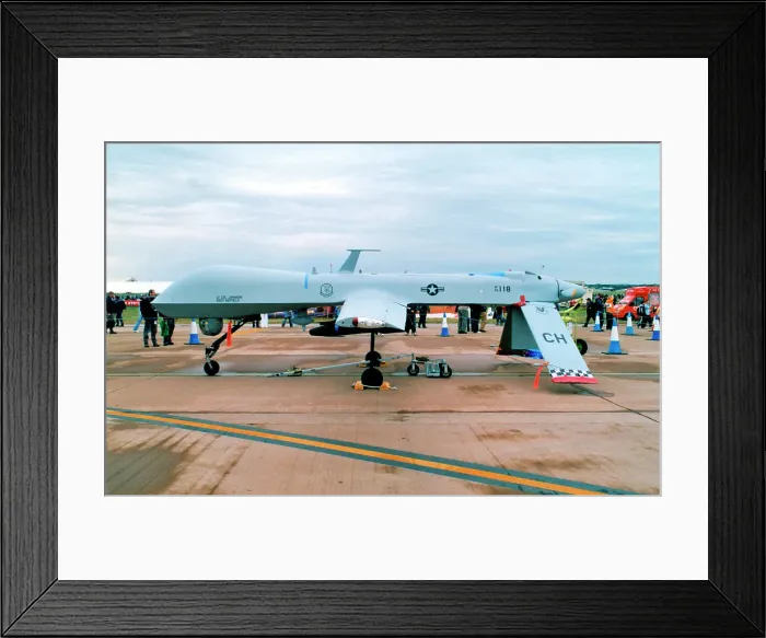 Framed Print : General Atomics RQ-1 Predator 03-0118 Framed Print : General Atomics RQ-1 Predator 03-0118