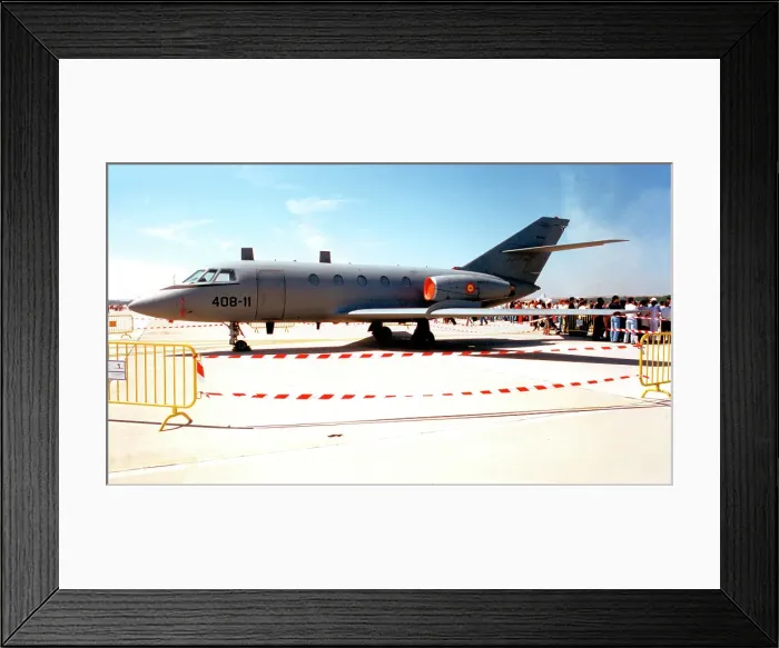 Framed Print : Dassault Falcon 20D ECM TM. 11-3 - 408-11 Framed Print : Dassault Falcon 20D ECM TM. 11-3 - 408-11
