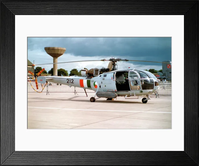Framed Print : Aerospatiale SA. 316B Alouette III 212 Framed Print : Aerospatiale SA. 316B Alouette III 212