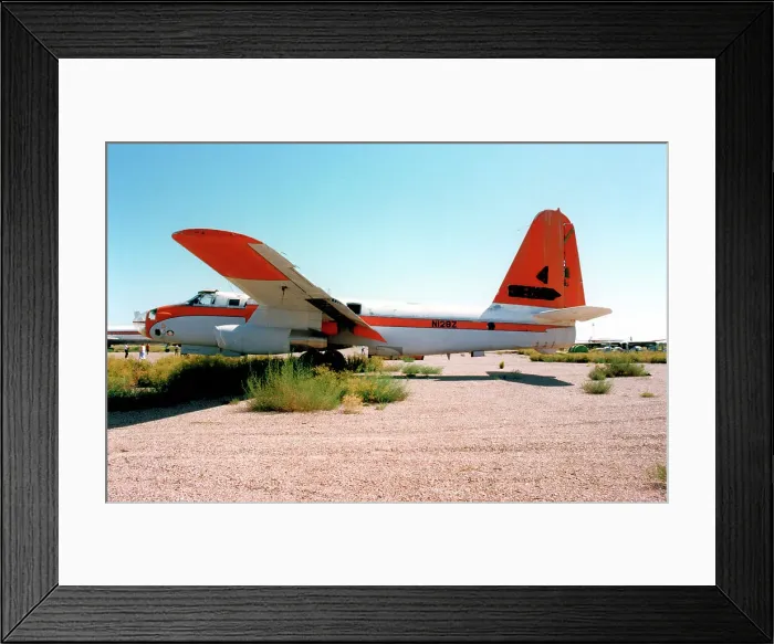 Framed Print : Lockheed EP-2E Neptune N126Z - N128Z Framed Print : Lockheed EP-2E Neptune N126Z - N128Z