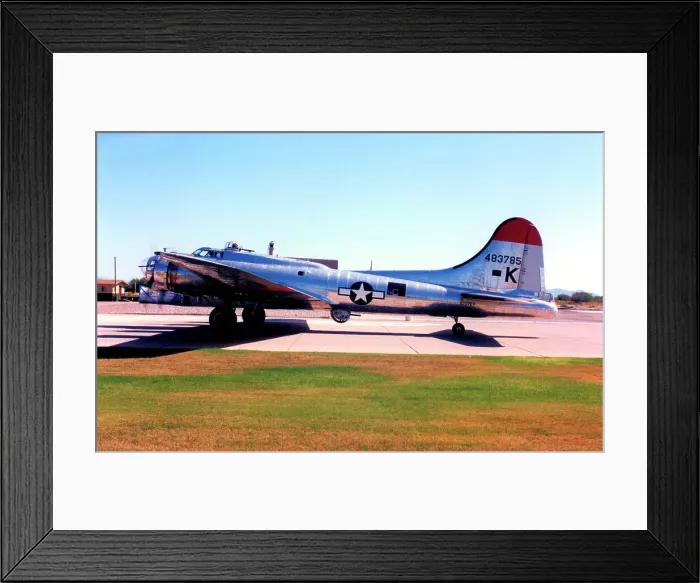 Framed Print : Douglas-Long Beach B-17G-95-DL Fortress N207EV - 44-83785 Framed Print : Douglas-Long Beach B-17G-95-DL Fortress N207EV - 44-83785
