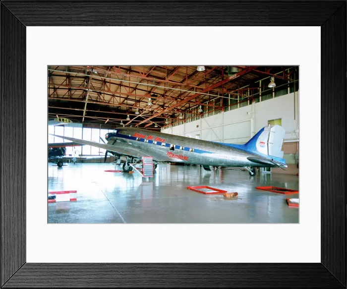 Framed Print : Douglas DC-3A N16070 Framed Print : Douglas DC-3A N16070