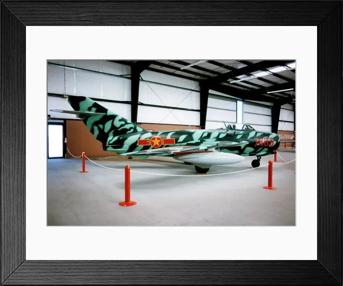 Framed Print : Mikoyan-Gurevich MiG-17F 1FJ-10 - 7469 Framed Print : Mikoyan-Gurevich MiG-17F 1FJ-10 - 7469