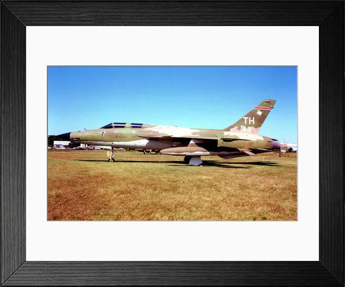 Framed Print : Republic F-105F Thunderchief 63-8343 Framed Print : Republic F-105F Thunderchief 63-8343