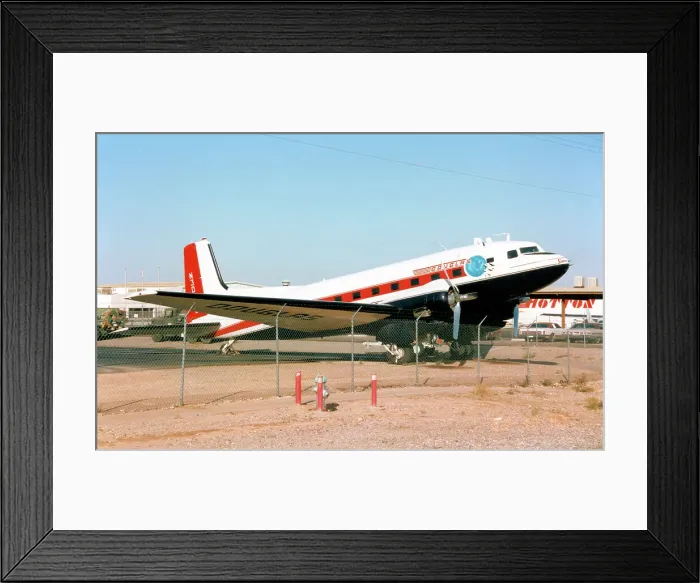 Framed Print : Douglas Super DC-3S N30TN Framed Print : Douglas Super DC-3S N30TN