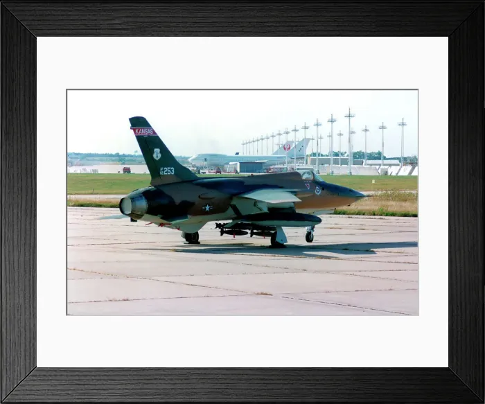 Framed Print : Republic F-105D Thunderchief 62-4353 Framed Print : Republic F-105D Thunderchief 62-4353