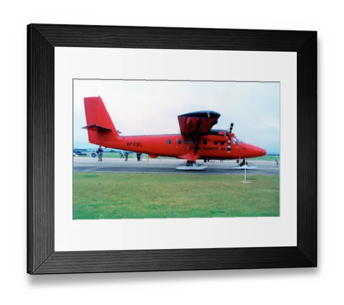 Framed Print : de Havilland Canada DHC-6-300 Twin Otter VP-FBL Framed Print : de Havilland Canada DHC-6-300 Twin Otter VP-FBL