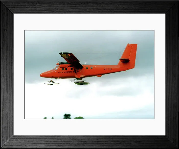 Framed Print : de Havilland Canada DHC-6-300 Twin Otter VP-FBL Framed Print : de Havilland Canada DHC-6-300 Twin Otter VP-FBL