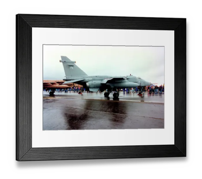 Framed Print : SEPECAT Jaguar GR. 1A XZ357 - FK Framed Print : SEPECAT Jaguar GR. 1A XZ357 - FK
