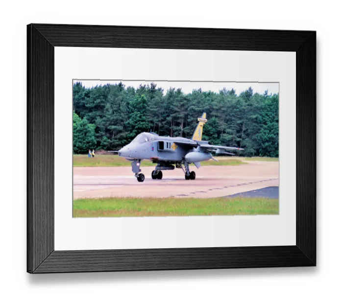 Framed Print : SEPECAT Jaguar GR. 1A XZ112 - FE Framed Print : SEPECAT Jaguar GR. 1A XZ112 - FE
