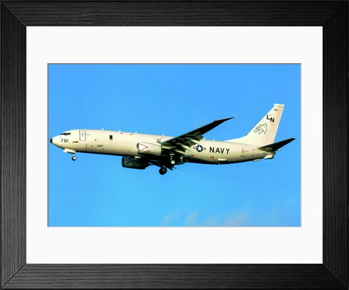 Framed Print : Boeing P-8A Poseidon 168761 Framed Print : Boeing P-8A Poseidon 168761
