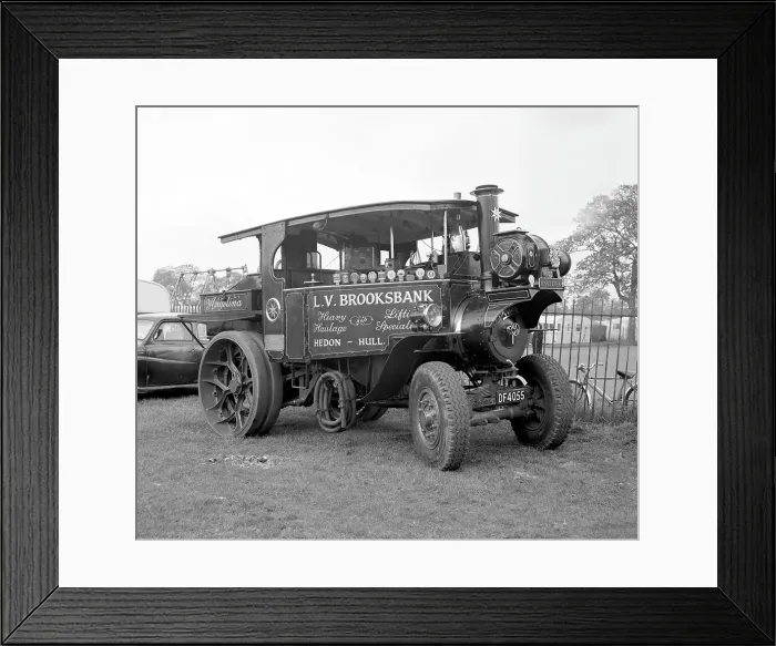 Framed Print : Foden Showman's Tractor number 12782, Angelina Framed Print : Foden Showman's Tractor number 12782, Angelina