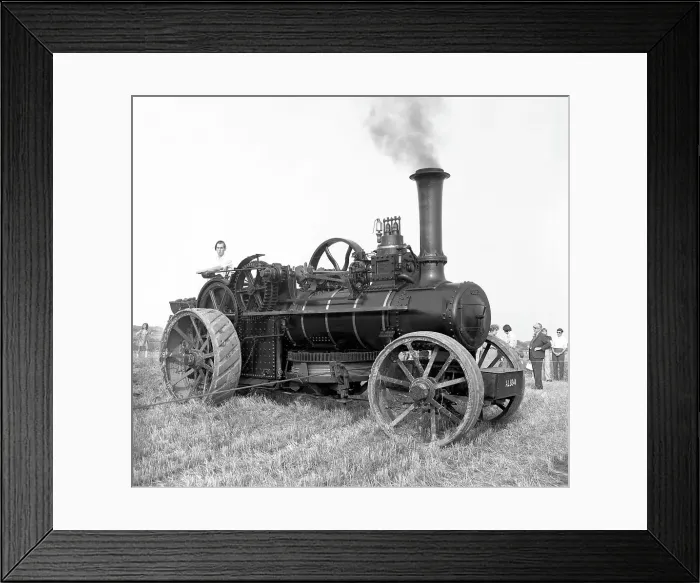 Framed Print : Fowler Ploughing Engine number 2267