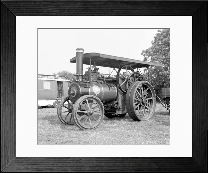 Framed Print : Ransomes Sims and Jefferies Engine - Langham Belle Framed Print : Ransomes Sims and Jefferies Engine - Langham Belle