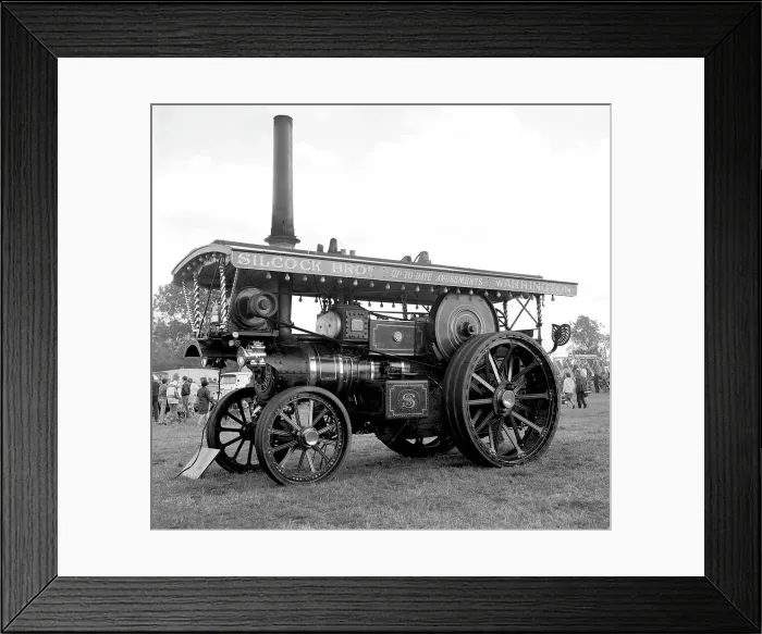Framed Print : Burrell Showman's Road Locomotive number 3334, The Bailie Framed Print : Burrell Showman's Road Locomotive number 3334, The Bailie