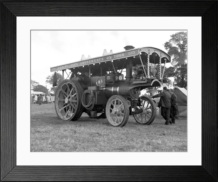 Framed Print : Burrell Showman's Road Locomotive no. 3847 Princess Marina Framed Print : Burrell Showman's Road Locomotive no. 3847 Princess Marina