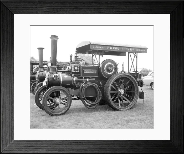 Framed Print : McLaren Tractor number 1837 Bluebell Framed Print : McLaren Tractor number 1837 Bluebell