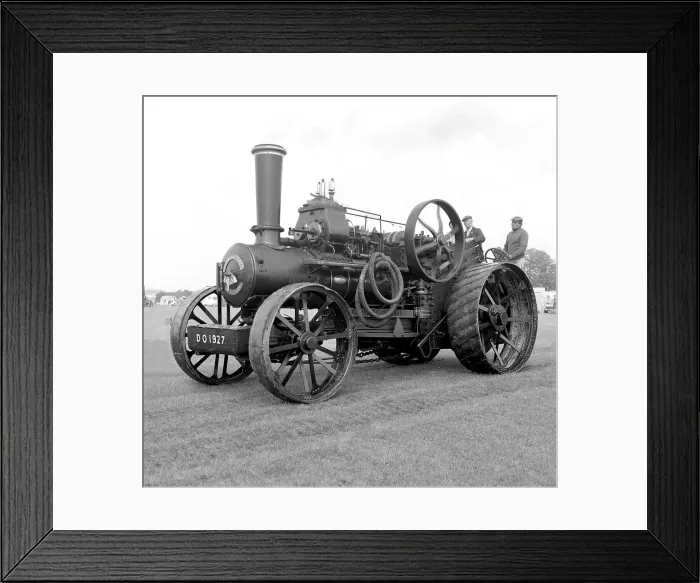 Framed Print : Fowler Ploughing Engine £15336 Yorkshire Lad Framed Print : Fowler Ploughing Engine £15336 Yorkshire Lad