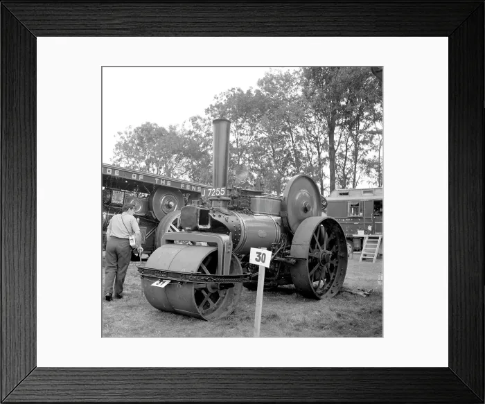 Framed Print : Fowler Road Roller number 12530 Bellingham Framed Print : Fowler Road Roller number 12530 Bellingham