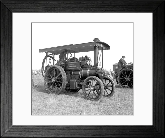 Framed Print : Aveling and Porter Tractor number 8030 English Princess Framed Print : Aveling and Porter Tractor number 8030 English Princess
