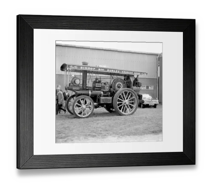 Framed Print : Garrett Tractor number 32981 The Netley Belle Framed Print : Garrett Tractor number 32981 The Netley Belle