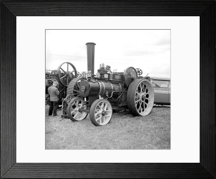 Framed Print : Fowler Tractor number 15732 Sir Douglas Framed Print : Fowler Tractor number 15732 Sir Douglas