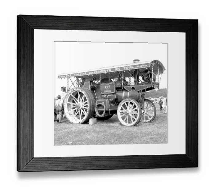 Framed Print : McLaren Showman's Road Locomotive number 1623 Goliath