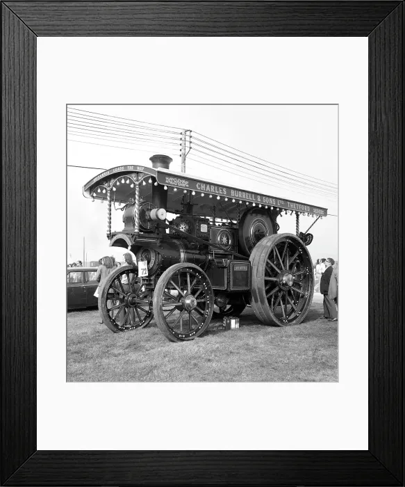 Framed Print : Burrell Showman's Road Locomotive number 2668 Britannia Framed Print : Burrell Showman's Road Locomotive number 2668 Britannia