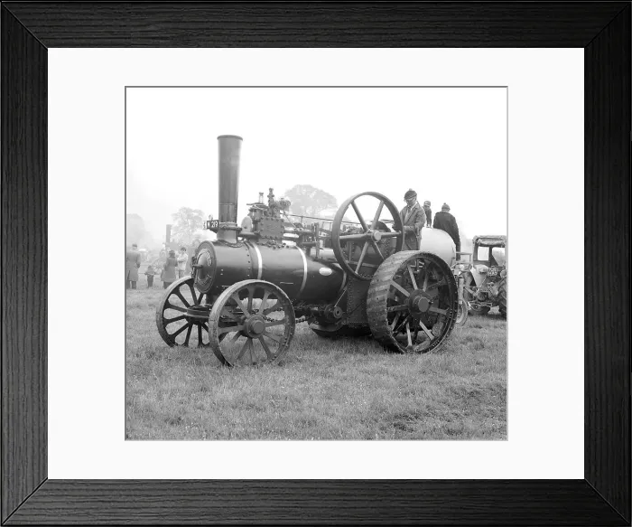 Framed Print : Fowler General Purpose Engine number 11357