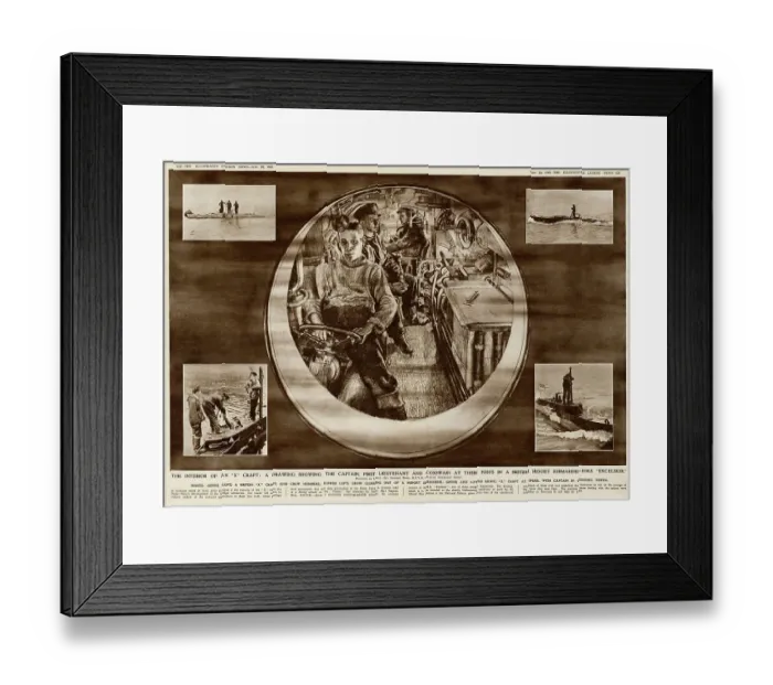 Framed Print : X Craft - British Midget Submarine - HMS Excelsior Framed Print : X Craft - British Midget Submarine - HMS Excelsior