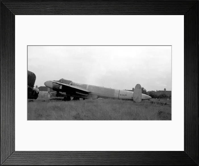 Framed Print : Avro Lincolnian freighter G-ALPF Framed Print : Avro Lincolnian freighter G-ALPF