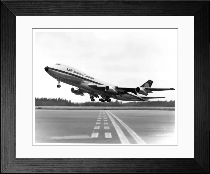Framed Print : Boeing 747-230F N1794B Framed Print : Boeing 747-230F N1794B