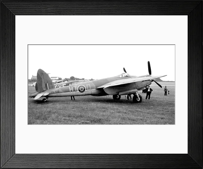 Framed Print : de Havilland DH. 98 Mosquito TT. 35 G-ASKA - RS709 - HT-D