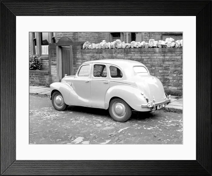 Framed Print : Austin A40 Devon KLR 96 Framed Print : Austin A40 Devon KLR 96