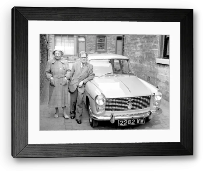 Framed Print : Austin A40 Farina Framed Print : Austin A40 Farina