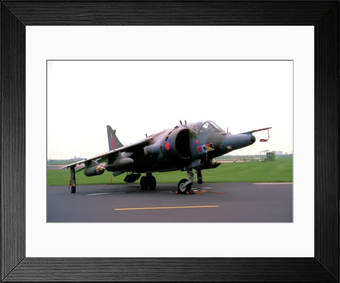 Framed Print : Hawker Siddeley Harrier GR. 3 XV741 - I Framed Print : Hawker Siddeley Harrier GR. 3 XV741 - I
