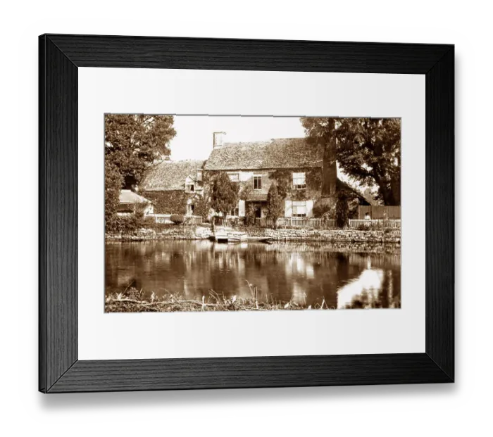 Framed Print : River Thames, Trout Inn, Godstow Framed Print : River Thames, Trout Inn, Godstow