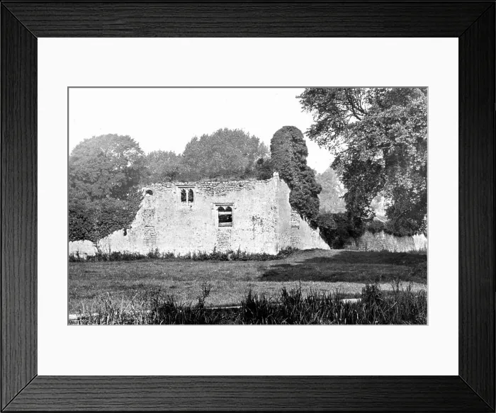 Framed Print : Godstow Nunnery River Thames Victorian period Framed Print : Godstow Nunnery River Thames Victorian period