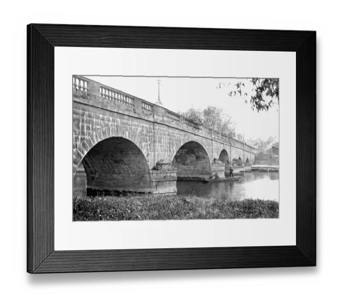 Framed Print : Wallingford Bridge, River Thames Framed Print : Wallingford Bridge, River Thames